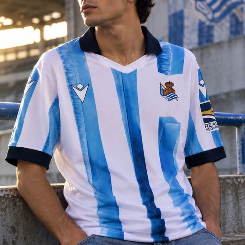 Real Sociedad 23/24 Home Shirt used, official replica, size L