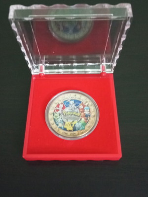 Pokemon 30th Anniversary Commemorative Coin new, limited edition