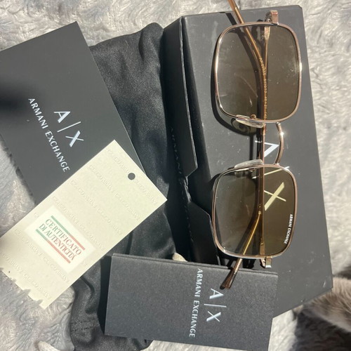 Armani Exchange women sunglasses new, beige, small face
