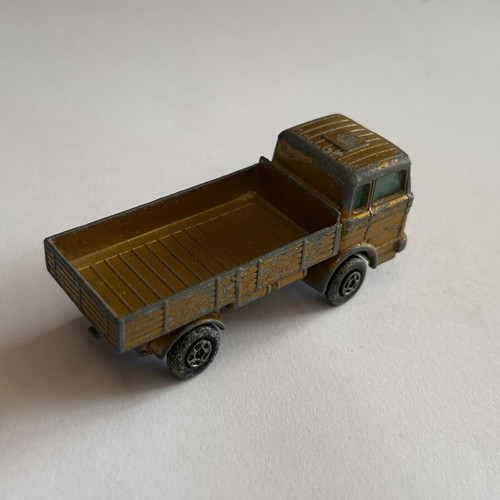 Matchbox 1970 Superfast No 1 Mercedes φορτηγό χρυσό μεταχειρισμένο