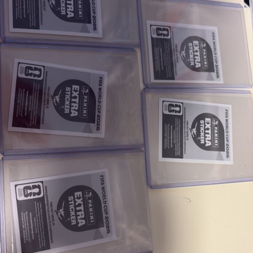 Panini 2026 Extra Stickers New, Rare Collection
