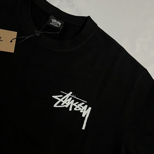 Stüssy Black Dice Graphic T-Shirt, Large