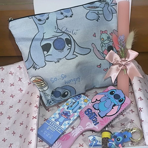 Stitch gift set new with or without candle