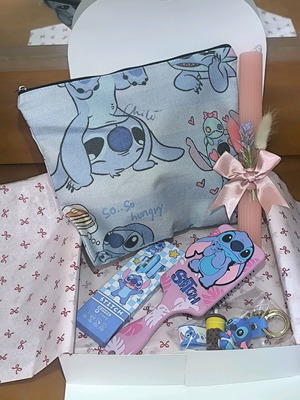 Stitch gift set new with or without candle