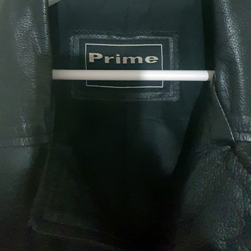 Prime 1 Studio leather coat used, black, size M