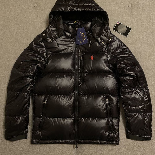 Ralph Lauren Men's Winter Puffer Jacket Black New