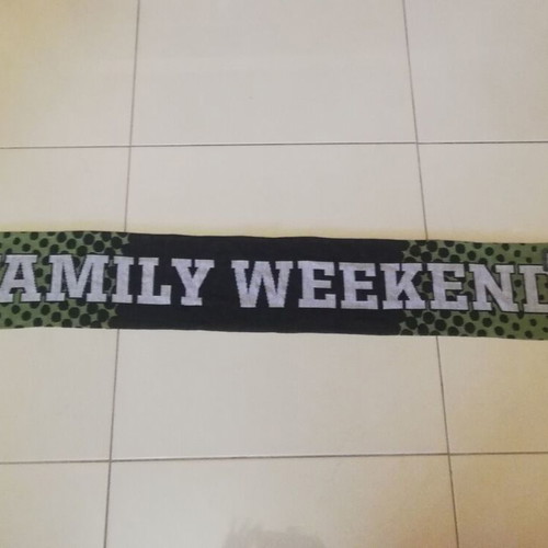 Family Weekend August 2022 Scarf new, collectible