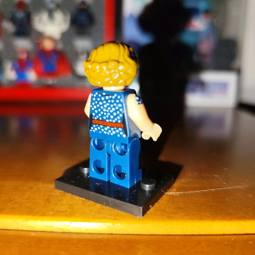 Beverly Marsh Lego figure like new with stand and two expressions