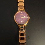 Vogue watch pink gold refurbished women's