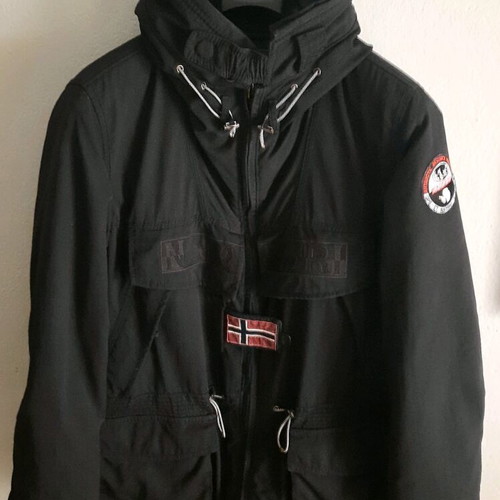 Napapijri Open Skidoo Antarctic Parka Jacket σαν καινούργιο, μέγεθος Large, μαύρο