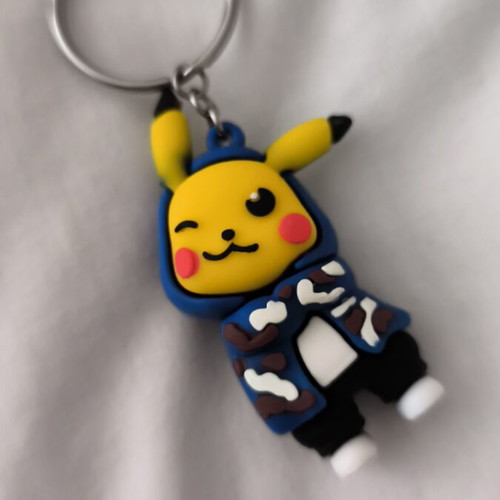 Pokemon silicone keychain, Abyss & Habidecor