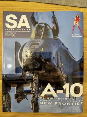 Scale Aviation Vol. 157 ιαπωνικό περιοδικό για το A-10 Thunderbolt II