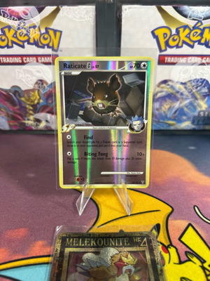 Pokemon card Raticate reverse holo Supreme Victors mint condition