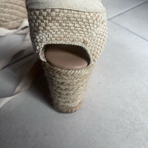 Nak espadrilles like new, beige, size 39