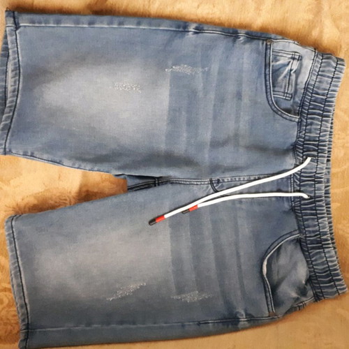 Jean denim shorts used, set of 2 pieces