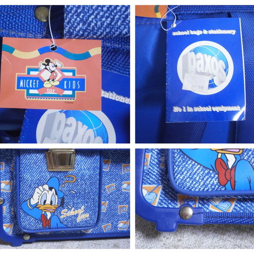 Disney school bag Paxos Greek made new vintage 80s