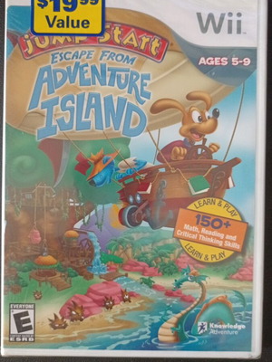 Jump Start Escape from Adventure Island Wii game NTSC