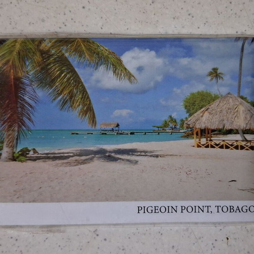 Μαγνητάκι αναμνηστικό Pigeon Point Tobago καινούργιο