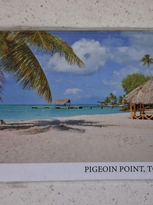 Μαγνητάκι αναμνηστικό Pigeon Point Tobago καινούργιο