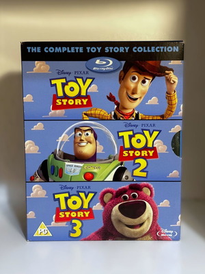 Toy Story 1 2 3 Trilogy Blu-ray like new