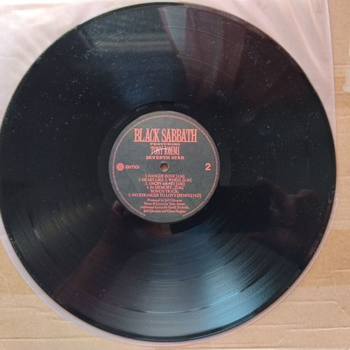 Black Sabbath Featuring Tony Iommi Seventh Star LP new, metal