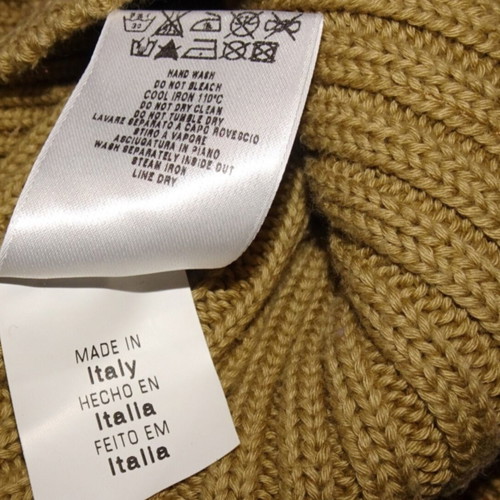 Valentino knitted cotton cardigan like new, beige, size S