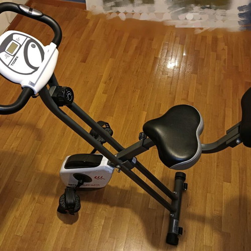 BRX Compact Toorx exercise bike like new, foldable fitness bike