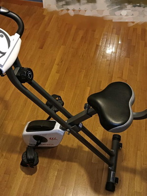 BRX Compact Toorx exercise bike like new, foldable fitness bike