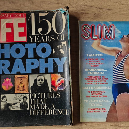 Lifestyle and fashion magazines used, pack of 9