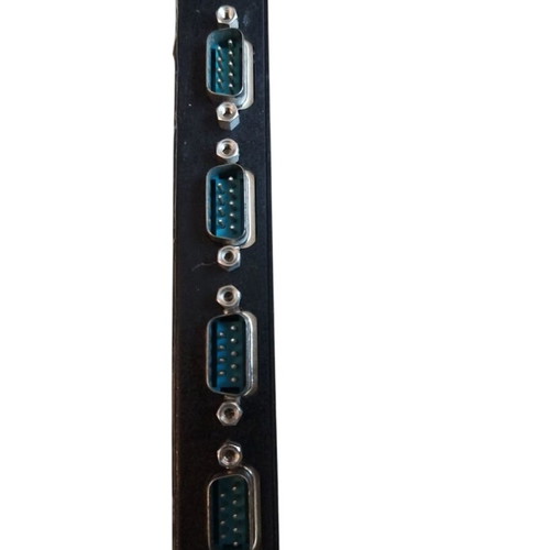 Exsys 9 Pol. Seriell to USB 4 Port Hub used with adapter and power supply