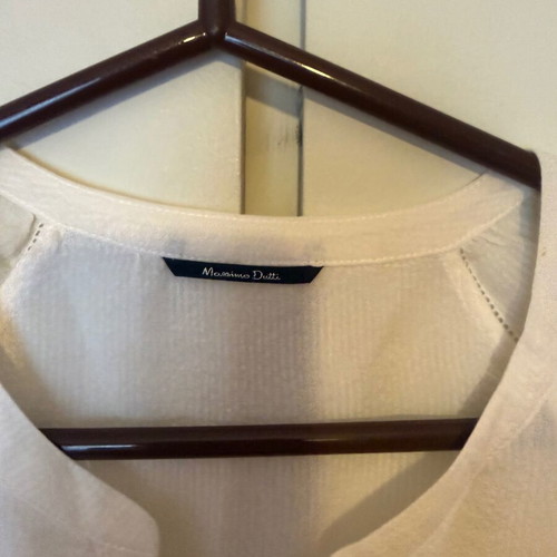 Massimo Dutti white shirt new, size M