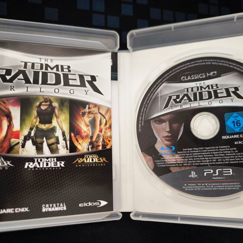 The Tomb Raider Trilogy Classics HD PS3 game