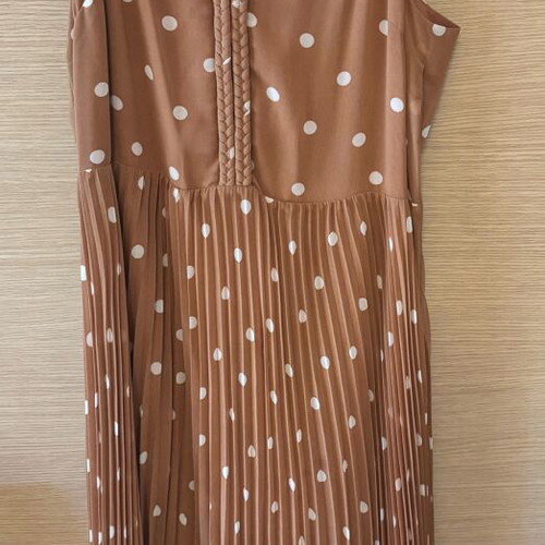 Sezane dress brown like new, size M