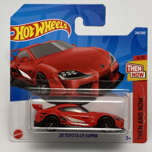Toyota GR Supra Hot Wheels Then & Now 2022 new