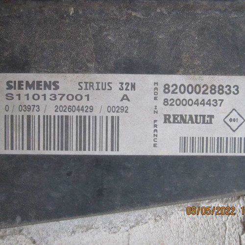 Engine control unit for Renault Scenic '99-'03 used