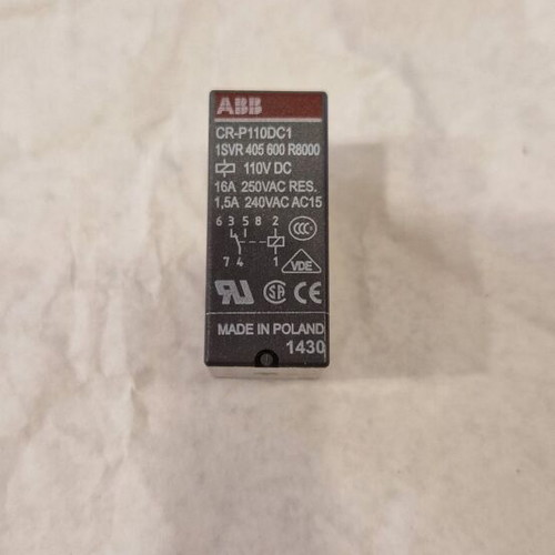 ABB CR-P110DC1 Interface Relays New Old Stock Pack of 10