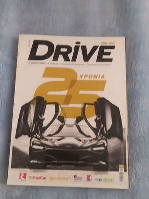 Drive 25th Anniversary Magazine like new 1996-2021
