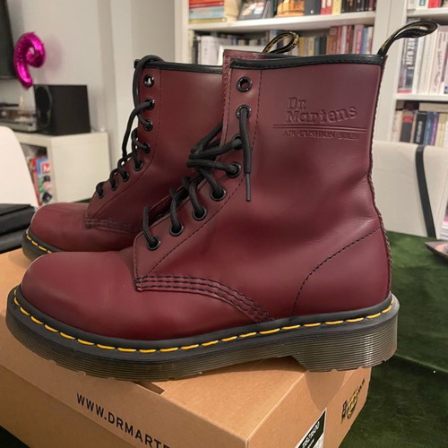 Dr Martens 1460 cherry red boots size 38 new