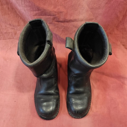 Firefighter boots No42\43 like new leather fire-resistant