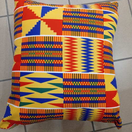 African pillow 55x55 with zipper