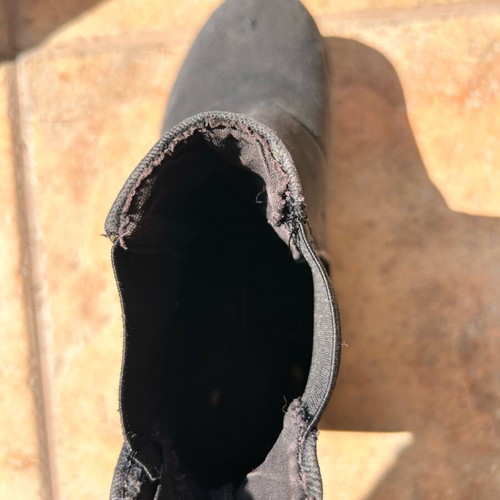 Topshop heeled boots size 37, black