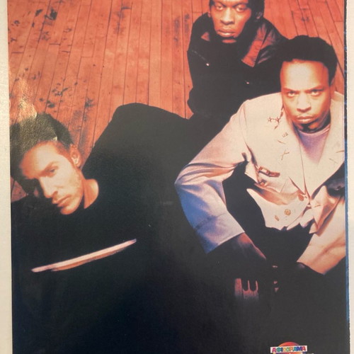 Massive Attack Insert Poster from Abisorama Magazine In good condition Price 5 Euro