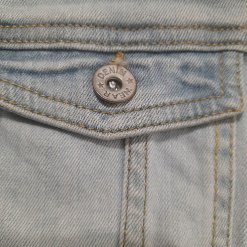 Mayoral children's denim jacket like new, turquoise, size 8