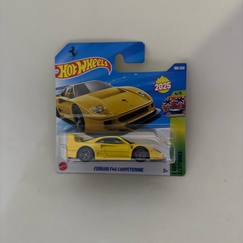 Hotwheels Ferrari F40 competition sealed new