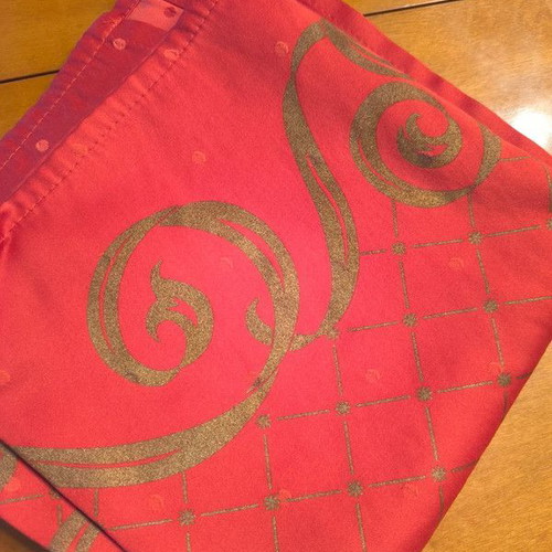 Christmas large square tablecloth like new 86x86 cm