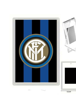 Μαγνητάκι Inter Milano με διάφανη ακρυλική κορνίζα φωτογραφιών