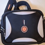 Power laptop bag with shoulder strap, like new, black