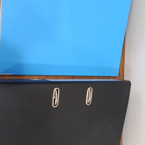 Filing folders used, set of 2 pieces