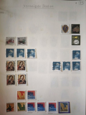 American lot of 25 stamps 2003 like new