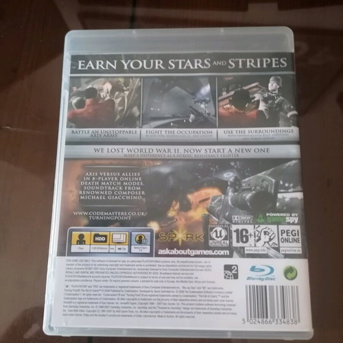 Turning Point PS3 used, complete in good condition